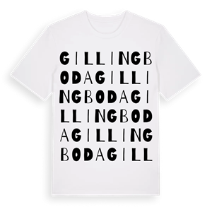 Gillingboda ordlek t-shirt – ekologisk bomull t-shirt från Pinshirt