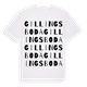 Gillingsboda ordlek t-shirt