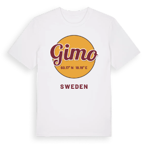 Gimo cirkel t-shirt – ekologisk bomull t-shirt från Pinshirt