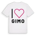 Jag älskar Gimo t-shirt stort tryck