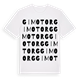 Gimo torg ordlek t-shirt