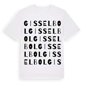 Gisselbol ordlek t-shirt – ekologisk bomull t-shirt från Pinshirt