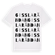 Gisslarändan ordlek t-shirt