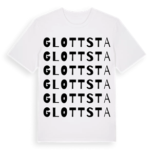 Glottsta ordlek t-shirt – ekologisk bomull t-shirt från Pinshirt