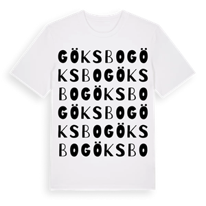 Göksbo ordlek t-shirt – ekologisk bomull t-shirt från Pinshirt