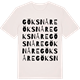 Vintage White t-shirt med Göksnåre ordlek t-shirt