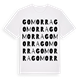 Gomorra ordlek t-shirt