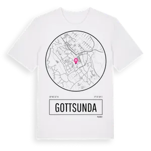 Gottsunda t-shirt – ekologisk bomull t-shirt från Pinshirt