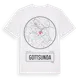 White t-shirt med Gottsunda t-shirt