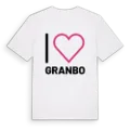 Jag älskar Granbo t-shirt stort tryck