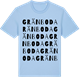 Blue Soul t-shirt med Gränboda ordlek t-shirt