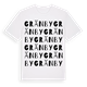 Gränby ordlek t-shirt