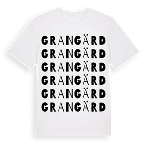 Grangärd ordlek t-shirt – ekologisk bomull t-shirt från Pinshirt