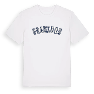 Granlund college t-shirt – ekologisk bomull t-shirt från Pinshirt