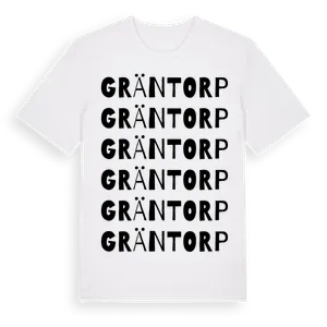 Gräntorp ordlek t-shirt – ekologisk bomull t-shirt från Pinshirt