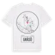 White t-shirt med Gräsö t-shirt