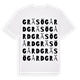 Gräsö gård ordlek t-shirt