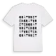 Gråtvreten ordlek t-shirt