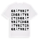 Gråtvreten ordlek t-shirt