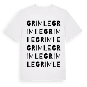 Grimle ordlek t-shirt – ekologisk bomull t-shirt från Pinshirt