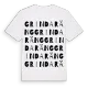 Grindaräng ordlek t-shirt