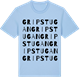 Blue Soul t-shirt med Gripstugan ordlek t-shirt