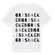 Grisbacken ordlek t-shirt