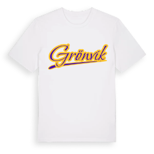Grönvik baseball t-shirt – ekologisk bomull t-shirt från Pinshirt