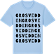 Blue Soul t-shirt med Grosvedden ordlek t-shirt