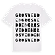 Grosvedden ordlek t-shirt