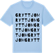 Blue Soul t-shirt med Gryttjom ordlek t-shirt