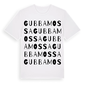 Gubbamossa ordlek t-shirt – ekologisk bomull t-shirt från Pinshirt