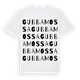 Gubbamossa ordlek t-shirt