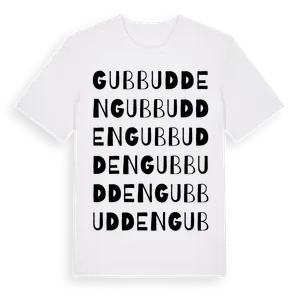 Gubbudden ordlek t-shirt – ekologisk bomull t-shirt från Pinshirt