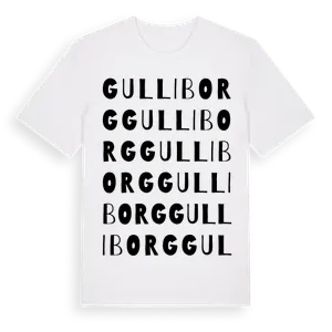 Gulliborg ordlek t-shirt – ekologisk bomull t-shirt från Pinshirt
