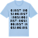 Blue Soul t-shirt med Gunstingsbo ordlek t-shirt
