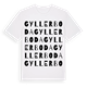 Gyllerboda ordlek t-shirt