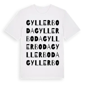 Gyllerboda ordlek t-shirt – ekologisk bomull t-shirt från Pinshirt