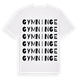 Gymninge ordlek t-shirt