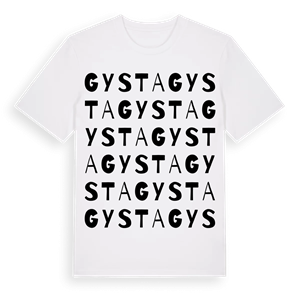 Gysta ordlek t-shirt – ekologisk bomull t-shirt från Pinshirt