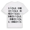 Häcklinge ordlek t-shirt