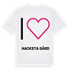 Jag älskar Hacksta gård t-shirt stort tryck