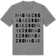 Mid Heather Gray t-shirt med Hagaberg ordlek t-shirt