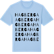 Blue Soul t-shirt med Hagberga ordlek t-shirt
