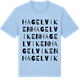 Blue Soul t-shirt med Hagelviken ordlek t-shirt