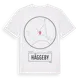 White t-shirt med Häggeby t-shirt