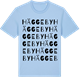 Blue Soul t-shirt med Häggeby ordlek t-shirt