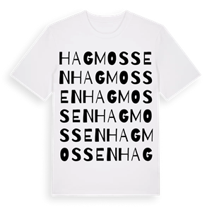 Hagmossen ordlek t-shirt – ekologisk bomull t-shirt från Pinshirt