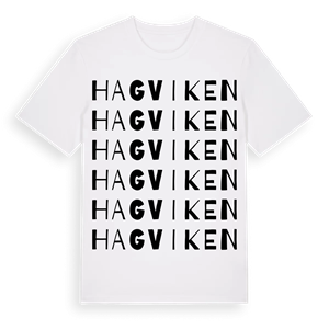 Hagviken ordlek t-shirt – ekologisk bomull t-shirt från Pinshirt