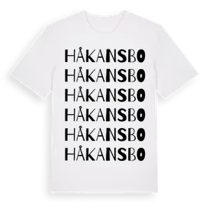 Håkansbo ordlek t-shirt – ekologisk bomull t-shirt från Pinshirt